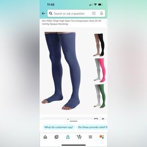 NWT Doc Miller Compression Sock